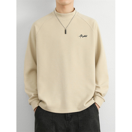 德絨打底衫男秋冬季衛衣加絨內搭保暖衣服雙面絨男長袖t恤半高領 德絨打底衫男秋冬季衛衣加絨內搭保暖衣服雙面絨男長袖t恤半高領