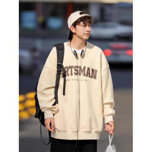 特大碼300斤純棉重磅衛衣男裝春秋季美式青少年圓領無帽外套上衣2 特大碼300斤純棉重磅衛衣男裝春秋季美式青少年圓領無帽外套上衣2