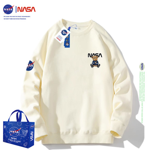 NASA旗艦官方潮牌圓領衛衣男士春秋冬季加大碼寬松套頭上衣男生款 NASA旗艦官方潮牌圓領衛衣男士春秋冬季加大碼寬松套頭上衣男生款