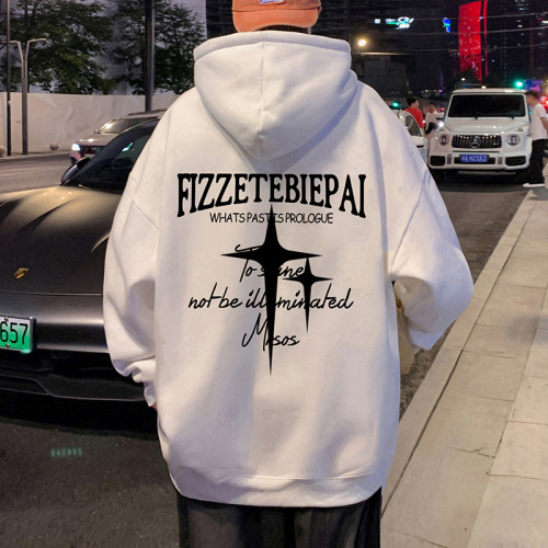 衛衣男秋冬季2025新款加絨外套重磅美式高街寬松男生潮牌連帽衣服 衛衣男秋冬季2025新款加絨外套重磅美式高街寬松男生潮牌連帽衣服