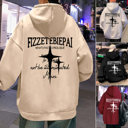 衛衣男秋冬季2025新款加絨外套重磅美式高街寬松男生潮牌連帽衣服 衛衣男秋冬季2025新款加絨外套重磅美式高街寬松男生潮牌連帽衣服