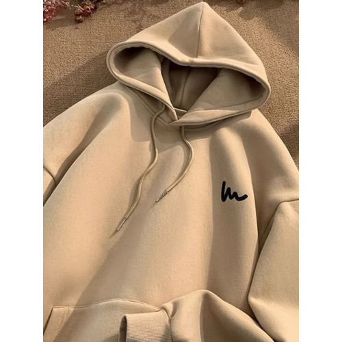 美式連帽衛衣男士秋冬2025新款加絨加厚寬松情侶上衣外套ins潮牌 美式連帽衛衣男士秋冬2025新款加絨加厚寬松情侶上衣外套ins潮牌