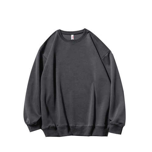 純色重磅衛衣男美式小領口潮牌寬松冬裝外套長袖百搭復古男裝上衣 純色重磅衛衣男美式小領口潮牌寬松冬裝外套長袖百搭復古男裝上衣