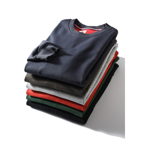 簡約潮流!320克重毛圈套頭純色衛衣男復古風情侶百搭圓領女上衣 簡約潮流!320克重毛圈套頭純色衛衣男復古風情侶百搭圓領女上衣