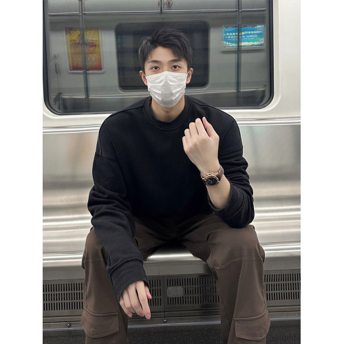 500g重磅黑色加絨衛衣男款秋冬季無帽套頭內搭打底衫美式ootd穿搭 500g重磅黑色加絨衛衣男款秋冬季無帽套頭內搭打底衫美式ootd穿搭