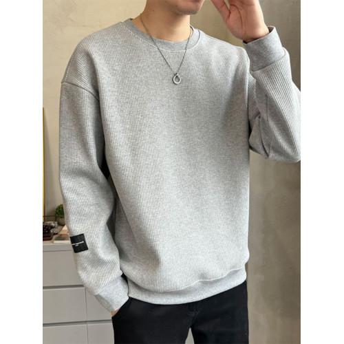 歐洲站重磅圓領衛衣男秋冬寬松2025春季新款潮牌百搭落肩加絨上衣 歐洲站重磅圓領衛衣男秋冬寬松2025春季新款潮牌百搭落肩加絨上衣