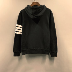 LMSTORE潮牌四條杠tb寬松百搭拉鍊開衫衛衣秋冬情侶連帽休閒外套