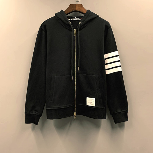 LMSTORE潮牌四條杠tb寬松百搭拉鍊開衫衛衣秋冬情侶連帽休閒外套 LMSTORE潮牌四條杠tb寬松百搭拉鍊開衫衛衣秋冬情侶連帽休閒外套