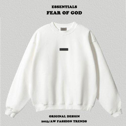 復線essentials胸前徽標字母矽膠立體加絨圓領衛衣男女情侶FOG潮 復線essentials胸前徽標字母矽膠立體加絨圓領衛衣男女情侶FOG潮