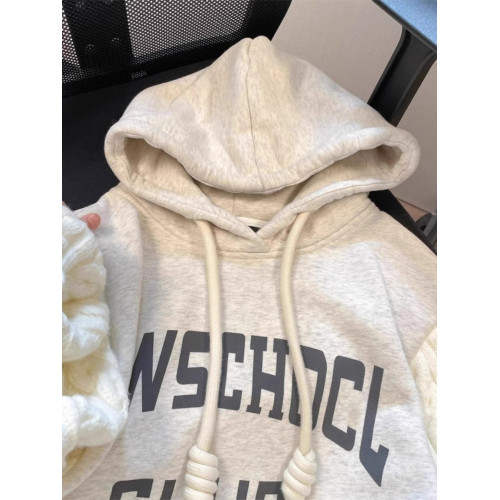 特大碼300斤針織拼接連帽衫衛衣男女裝冬季潮流寬松加絨加厚外套2 特大碼300斤針織拼接連帽衫衛衣男女裝冬季潮流寬松加絨加厚外套2