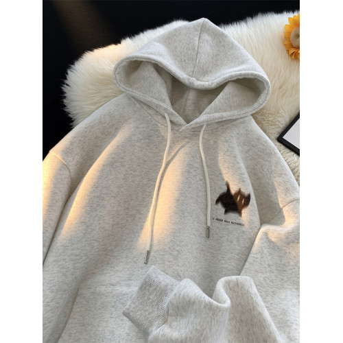 港風美式復古潮牌重磅100%純棉連帽衛衣男裝秋冬加絨帥氣寬松百搭 港風美式復古潮牌重磅100%純棉連帽衛衣男裝秋冬加絨帥氣寬松百搭