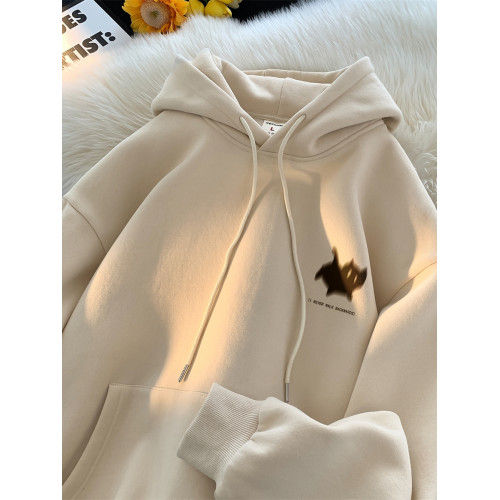 港風美式復古潮牌重磅100%純棉連帽衛衣男裝秋冬加絨帥氣寬松百搭 港風美式復古潮牌重磅100%純棉連帽衛衣男裝秋冬加絨帥氣寬松百搭