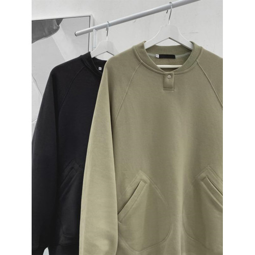 特大碼300斤重磅衛衣男裝秋冬復古寬松圓領加絨外套潮牌百搭上衣2 特大碼300斤重磅衛衣男裝秋冬復古寬松圓領加絨外套潮牌百搭上衣2