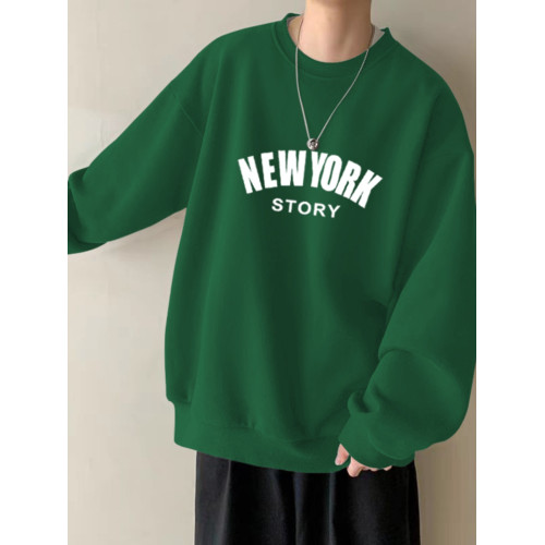 重磅圓領衛衣男女寬松情侶裝純棉長袖t恤春秋冬青少年加絨打底衫 重磅圓領衛衣男女寬松情侶裝純棉長袖t恤春秋冬青少年加絨打底衫