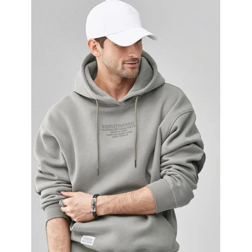 秋冬季歐美新款潮流撞色連帽衛衣男寬松休閒百搭長袖上衣加絨外套 秋冬季歐美新款潮流撞色連帽衛衣男寬松休閒百搭長袖上衣加絨外套