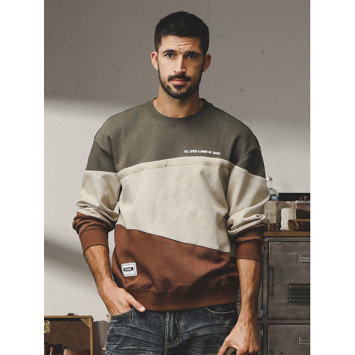 傑雷諾美式復古加絨衛衣男春秋款寬松潮牌長袖T恤男秋季男士上衣 傑雷諾美式復古加絨衛衣男春秋款寬松潮牌長袖T恤男秋季男士上衣