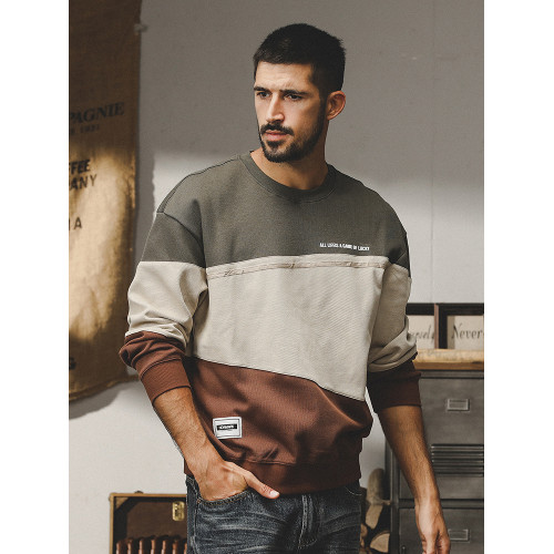 傑雷諾美式復古加絨衛衣男春秋款寬松潮牌長袖T恤男秋季男士上衣 傑雷諾美式復古加絨衛衣男春秋款寬松潮牌長袖T恤男秋季男士上衣