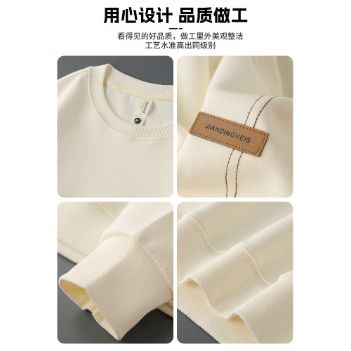 衛衣男士秋冬季2025男款休閒長袖套頭衫新款男生加厚加絨圓領上衣 衛衣男士秋冬季2025男款休閒長袖套頭衫新款男生加厚加絨圓領上衣