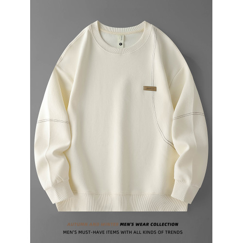 衛衣男士秋冬季2025男款休閒長袖套頭衫新款男生加厚加絨圓領上衣 衛衣男士秋冬季2025男款休閒長袖套頭衫新款男生加厚加絨圓領上衣