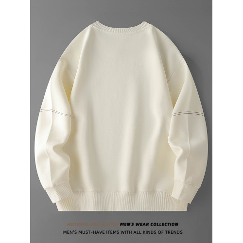 衛衣男士秋冬季2025男款休閒長袖套頭衫新款男生加厚加絨圓領上衣 衛衣男士秋冬季2025男款休閒長袖套頭衫新款男生加厚加絨圓領上衣