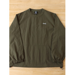 運動戶外機能風格寬松休閒圓領衛衣男帥氣潮流春秋薄款套頭衫外套