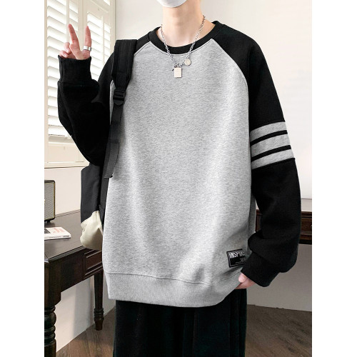 2025新款秋冬季青少年衛衣加絨男孩學生長袖t恤大童打底衫上衣服 2025新款秋冬季青少年衛衣加絨男孩學生長袖t恤大童打底衫上衣服