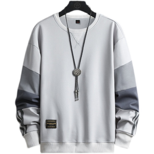 2025套頭衛衣男士寬松圓領純棉新款打底衫休閒t恤上衣服春秋裝潮 2025套頭衛衣男士寬松圓領純棉新款打底衫休閒t恤上衣服春秋裝潮