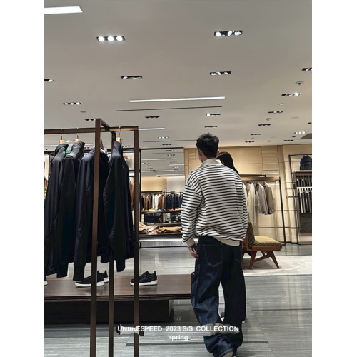 條紋半拉鍊衛衣男秋季新款潮流休閒寬松立領套頭簡約長袖T恤上衣 條紋半拉鍊衛衣男秋季新款潮流休閒寬松立領套頭簡約長袖T恤上衣