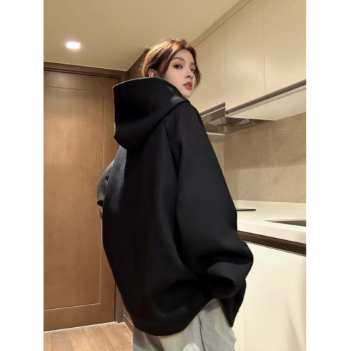 特大碼300斤麂皮絨衛衣男女裝春秋重磅寬松休閒連帽外套潮牌衣服2 特大碼300斤麂皮絨衛衣男女裝春秋重磅寬松休閒連帽外套潮牌衣服2