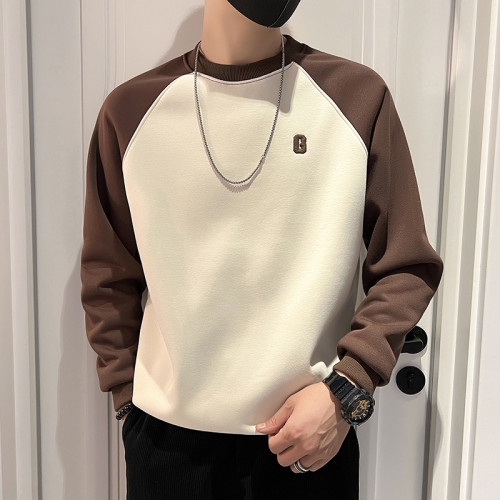 2025新款男裝上衣休閒外套加絨長袖打底衫冬款t春秋衛衣男秋季T恤 2025新款男裝上衣休閒外套加絨長袖打底衫冬款t春秋衛衣男秋季T恤