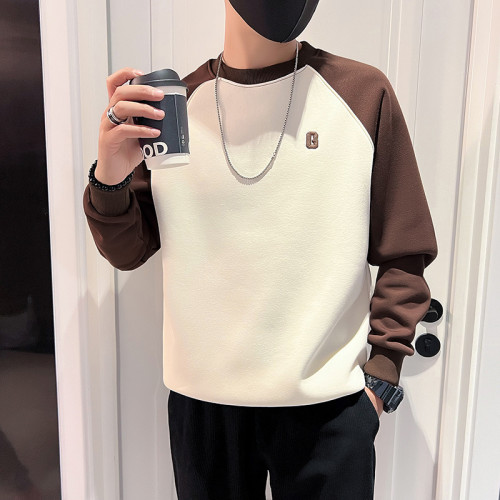 2025新款男裝上衣休閒外套加絨長袖打底衫冬款t春秋衛衣男秋季T恤 2025新款男裝上衣休閒外套加絨長袖打底衫冬款t春秋衛衣男秋季T恤