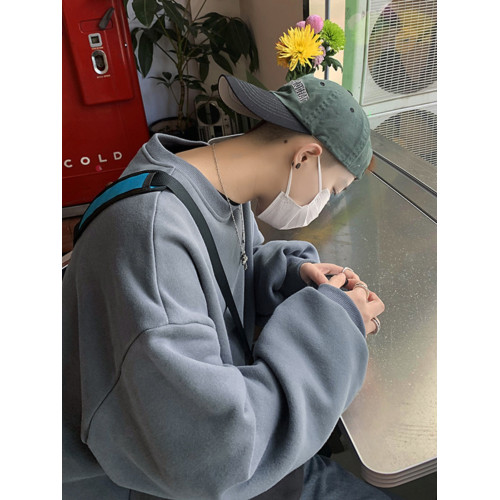 特大碼300斤重磅衛衣男女裝秋冬季美式高街硬挺圓領無帽外套上衣2 特大碼300斤重磅衛衣男女裝秋冬季美式高街硬挺圓領無帽外套上衣2