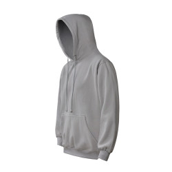 hiphop純色加絨帽衫嘻哈說唱街舞90s美式街頭寬松套頭衛衣男秋冬