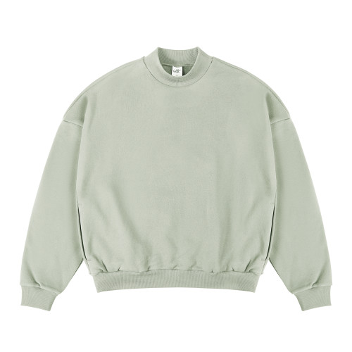 IDLT 廓形衛衣 400g 落肩半高領寬松加厚棉男女基礎原創國潮 ins IDLT 廓形衛衣 400g 落肩半高領寬松加厚棉男女基礎原創國潮 ins