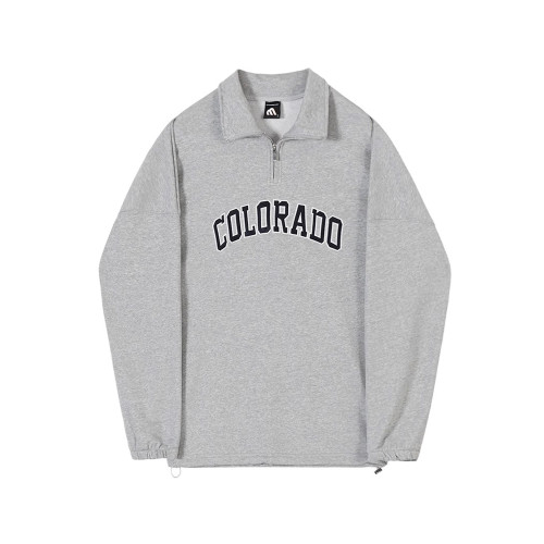 MRCYC復古半高領衛衣男春季字母刺綉外套韓系潮牌寬松長袖打底衫 MRCYC復古半高領衛衣男春季字母刺綉外套韓系潮牌寬松長袖打底衫