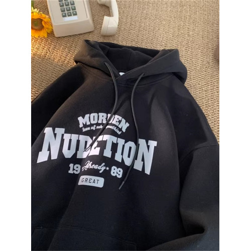 美式復古潮流日系重磅100%純棉連帽衛衣男士秋冬寬松加絨百搭痞帥 美式復古潮流日系重磅100%純棉連帽衛衣男士秋冬寬松加絨百搭痞帥