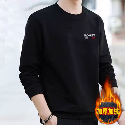 衛衣男純棉春秋2025新款圓領長袖打底衫潮流百搭休閒秋冬加絨上衣 衛衣男純棉春秋2025新款圓領長袖打底衫潮流百搭休閒秋冬加絨上衣