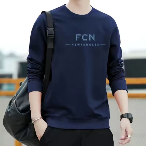 衛衣男純棉春秋2025新款圓領長袖打底衫潮流百搭休閒秋冬加絨上衣 衛衣男純棉春秋2025新款圓領長袖打底衫潮流百搭休閒秋冬加絨上衣