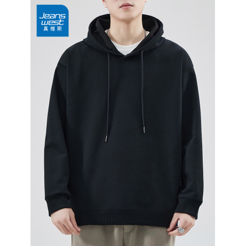 真維斯時尚連帽衛衣男士春秋季加絨潮牌美式寬松上衣青少年打底衫 真維斯時尚連帽衛衣男士春秋季加絨潮牌美式寬松上衣青少年打底衫