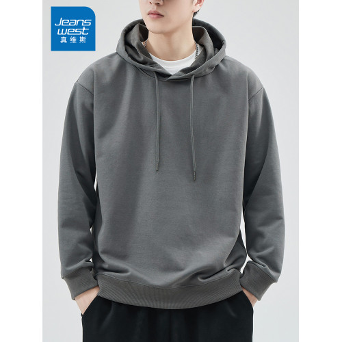 真維斯時尚連帽衛衣男士春秋季加絨潮牌美式寬松上衣青少年打底衫 真維斯時尚連帽衛衣男士春秋季加絨潮牌美式寬松上衣青少年打底衫