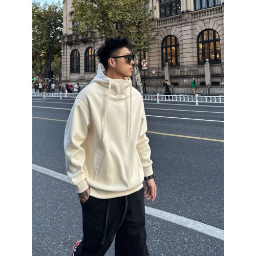 2025秋冬爆款重磅高領連帽衛衣男潮流帥氣時尚純色寬松內搭上衣 2025秋冬爆款重磅高領連帽衛衣男潮流帥氣時尚純色寬松內搭上衣