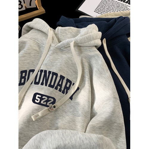 重磅高街衛衣男款秋季美式復古百搭寬松連帽外套男女同款休閒上衣 重磅高街衛衣男款秋季美式復古百搭寬松連帽外套男女同款休閒上衣