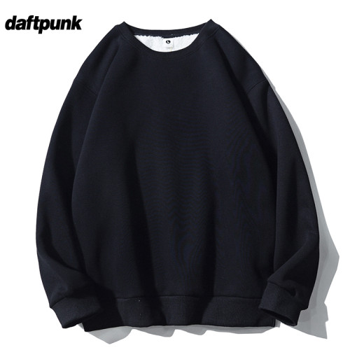 500g重磅不倒絨衛衣男女加絨加厚秋冬純色寬松保暖百搭圓領打底衫 500g重磅不倒絨衛衣男女加絨加厚秋冬純色寬松保暖百搭圓領打底衫