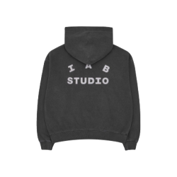 IAB STUDIO Hoodie韓國潮牌男女款抓絨連帽衫上衣情侶衛衣外套