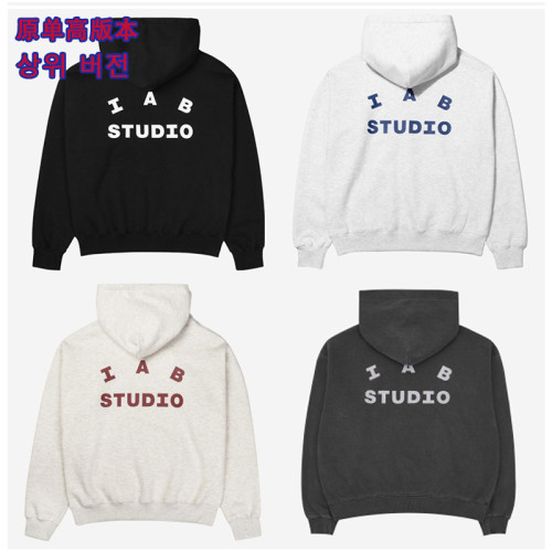 IAB STUDIO Hoodie韓國潮牌男女款抓絨連帽衫上衣情侶衛衣外套 IAB STUDIO Hoodie韓國潮牌男女款抓絨連帽衫上衣情侶衛衣外套