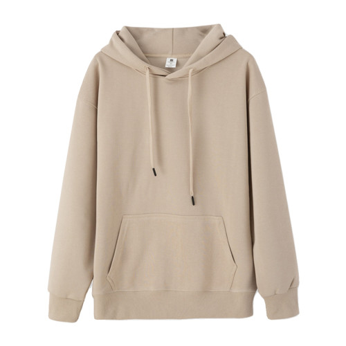 連帽衛衣男女同款純色華棉重磅寬松2025秋季新款設計感上衣慵懶風 連帽衛衣男女同款純色華棉重磅寬松2025秋季新款設計感上衣慵懶風