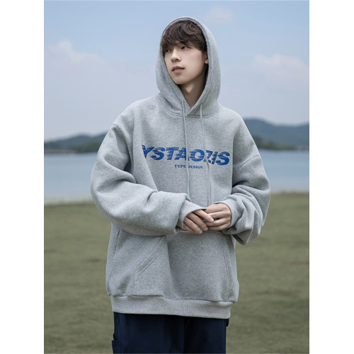 港風日系潮流ins新款韓版男裝秋冬純棉連帽衛衣寬松百搭套頭加絨 港風日系潮流ins新款韓版男裝秋冬純棉連帽衛衣寬松百搭套頭加絨