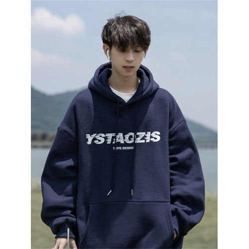 港風日系潮流ins新款韓版男裝秋冬純棉連帽衛衣寬松百搭套頭加絨 港風日系潮流ins新款韓版男裝秋冬純棉連帽衛衣寬松百搭套頭加絨