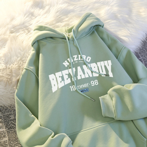 2024新款秋冬寬松加絨加厚連帽衛衣男生春秋青少年套頭帽衫外套潮 2024新款秋冬寬松加絨加厚連帽衛衣男生春秋青少年套頭帽衫外套潮