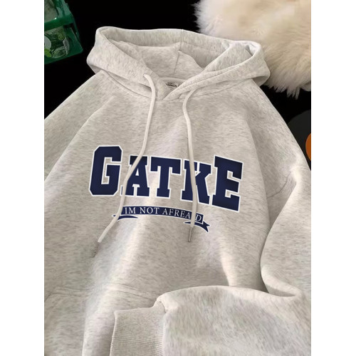 100%純棉連帽加厚加絨衛衣男女早秋冬新款寬松情侶裝衣服重磅外套 100%純棉連帽加厚加絨衛衣男女早秋冬新款寬松情侶裝衣服重磅外套